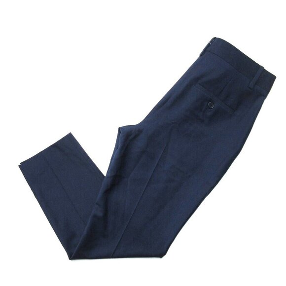 NWT Theory Treeca in Sea Blue Continuous Stretch Wool Ankle Pants 18 - Picture 3 of 5